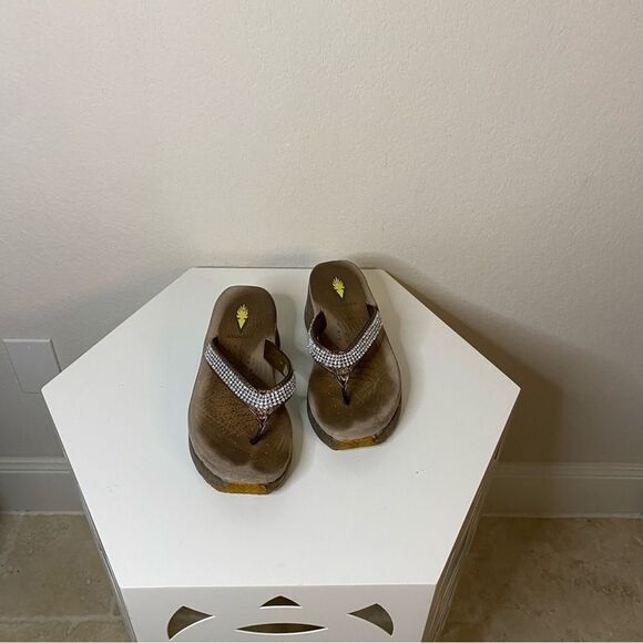 Volatile Women's Fairy Dust Wedge Sandal Sz 7 - Picture 9 of 9